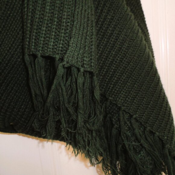 Fashion Nova - dark green Knit Fringe Cardigan - Picture 6 of 9